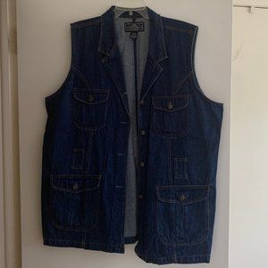 Sleeveless Denim Jacket/Vest